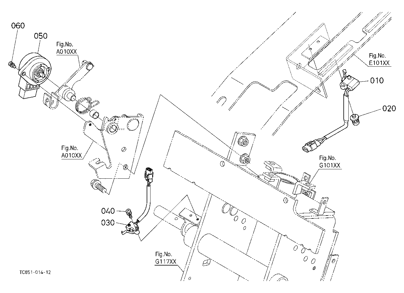Switch/Sensor(Accelerator Lever/Main Gear Shift Le