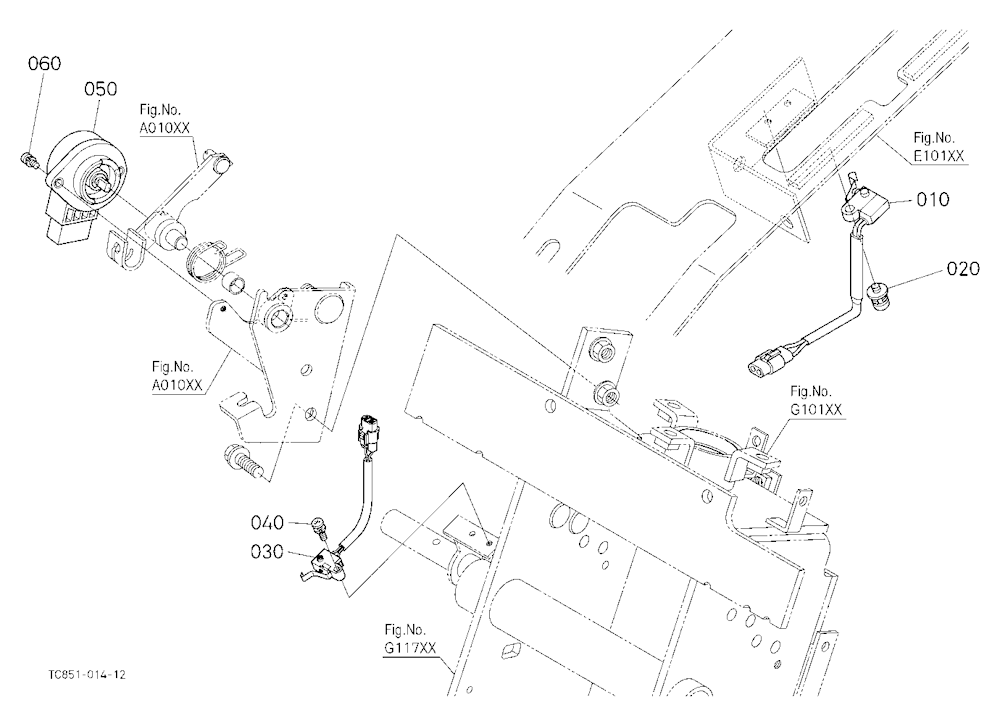 Switch/Sensor(Accelerator Lever/Main Gear Shift Le