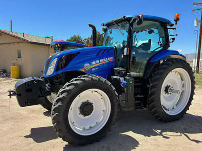 New Holland T6.180 EC 4Wd Tractor W/Cab