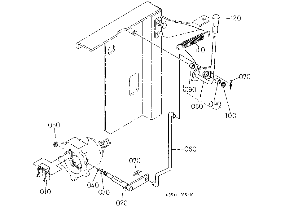 Clutch Lock Lever