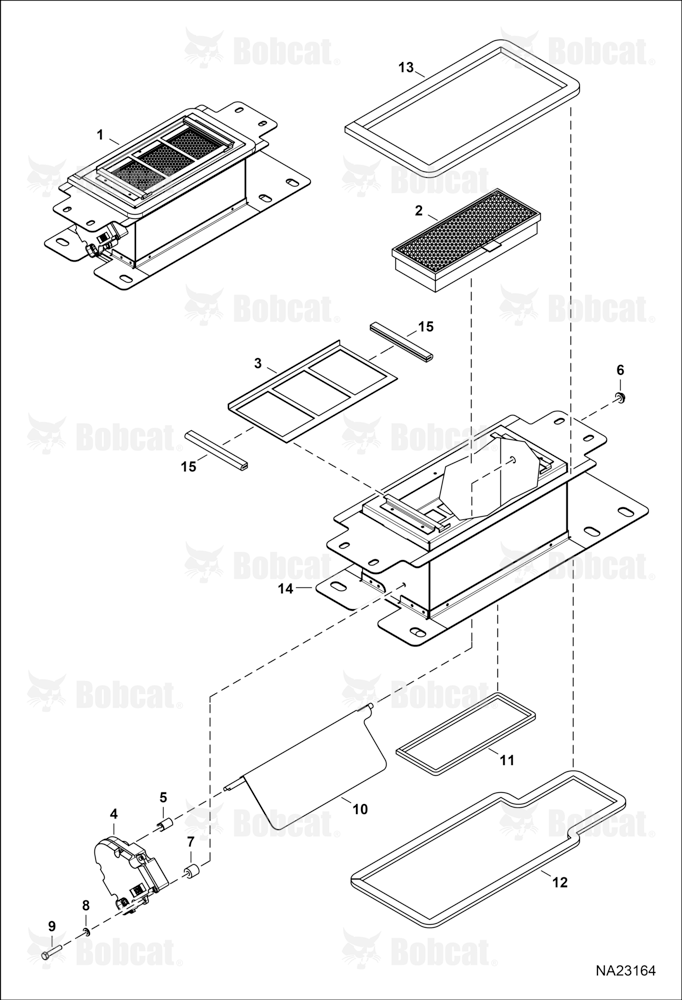 Operator CAB (HVAC Filter Assy)