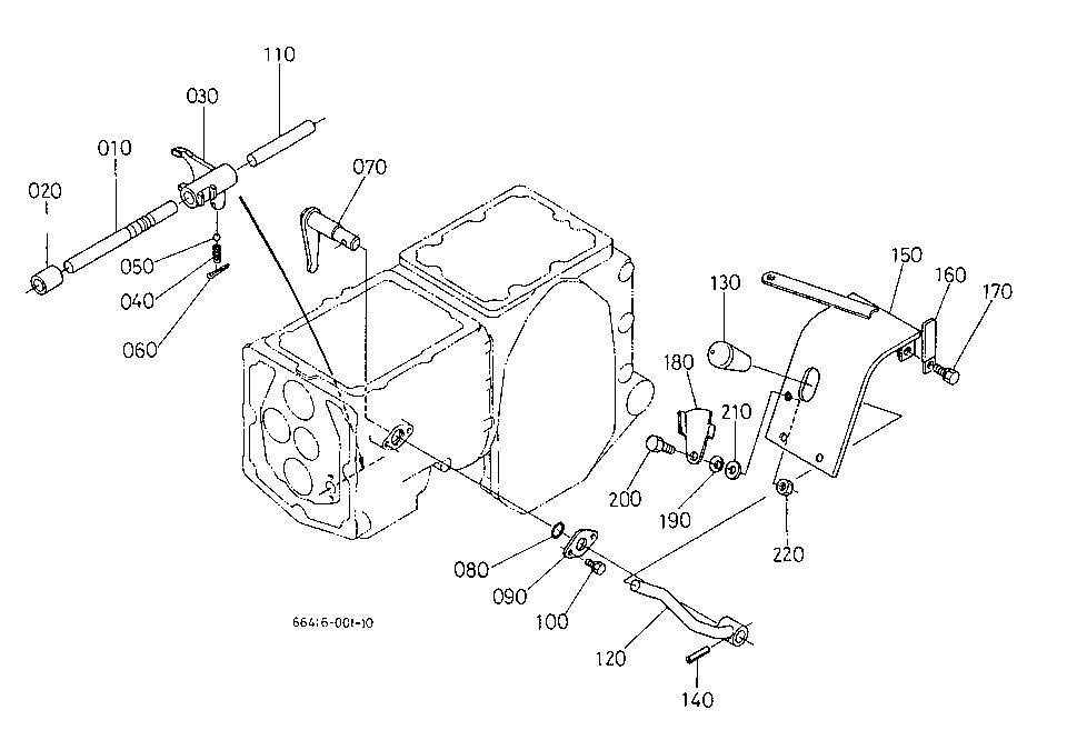 Pto Gear Shift Lever