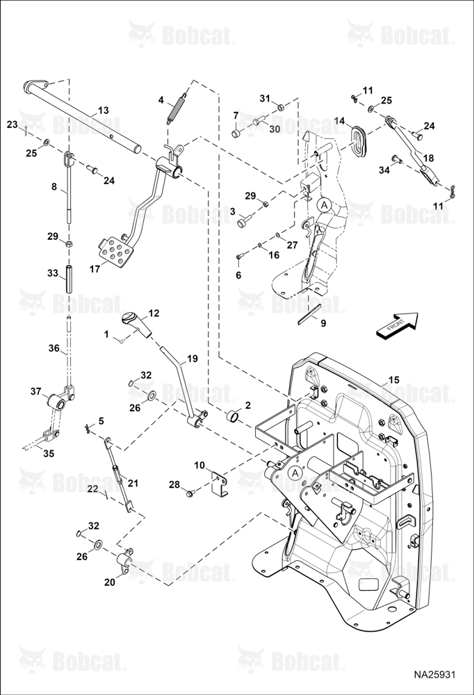 Steering Column (LH Controls)