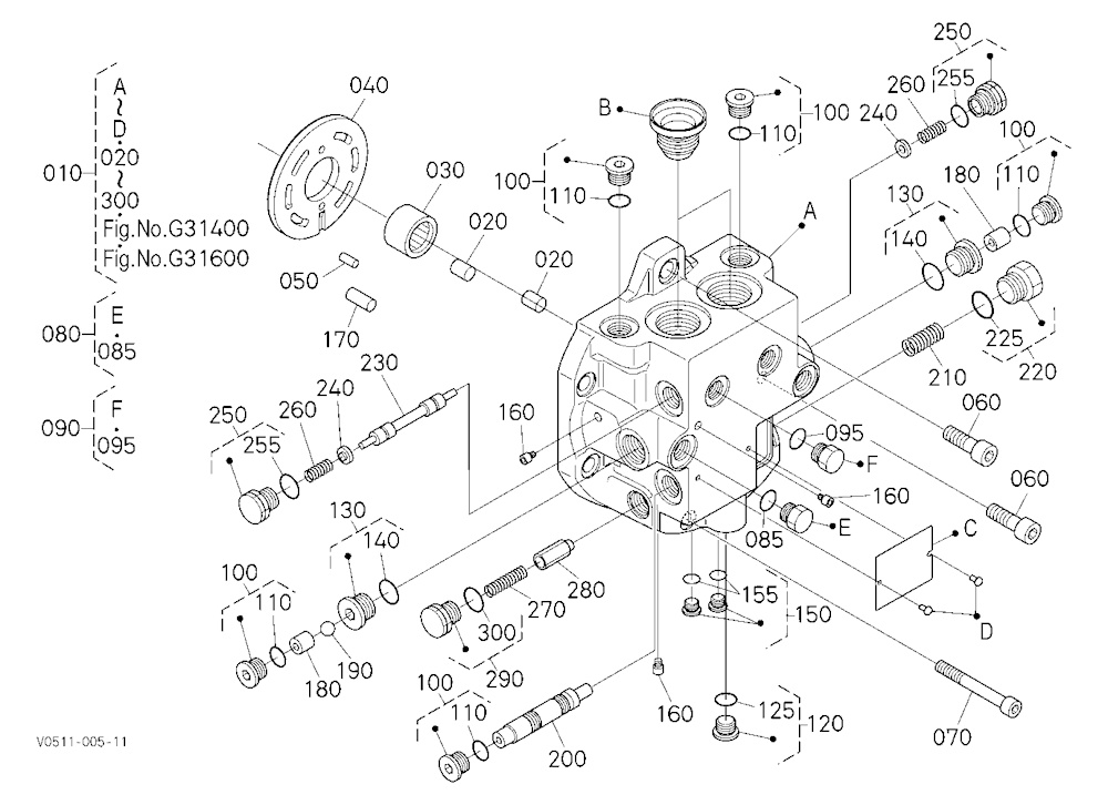 Hst Motor (1) (Component Parts)