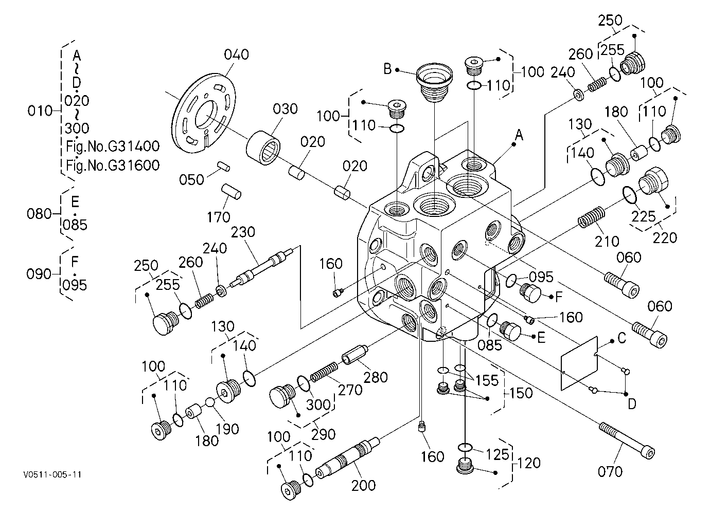 Hst Motor (1) (Component Parts)