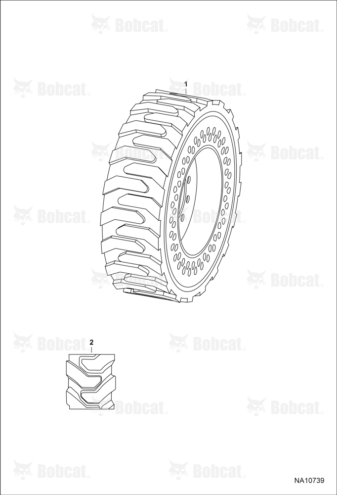 Tires & Rims (Solid Tire)