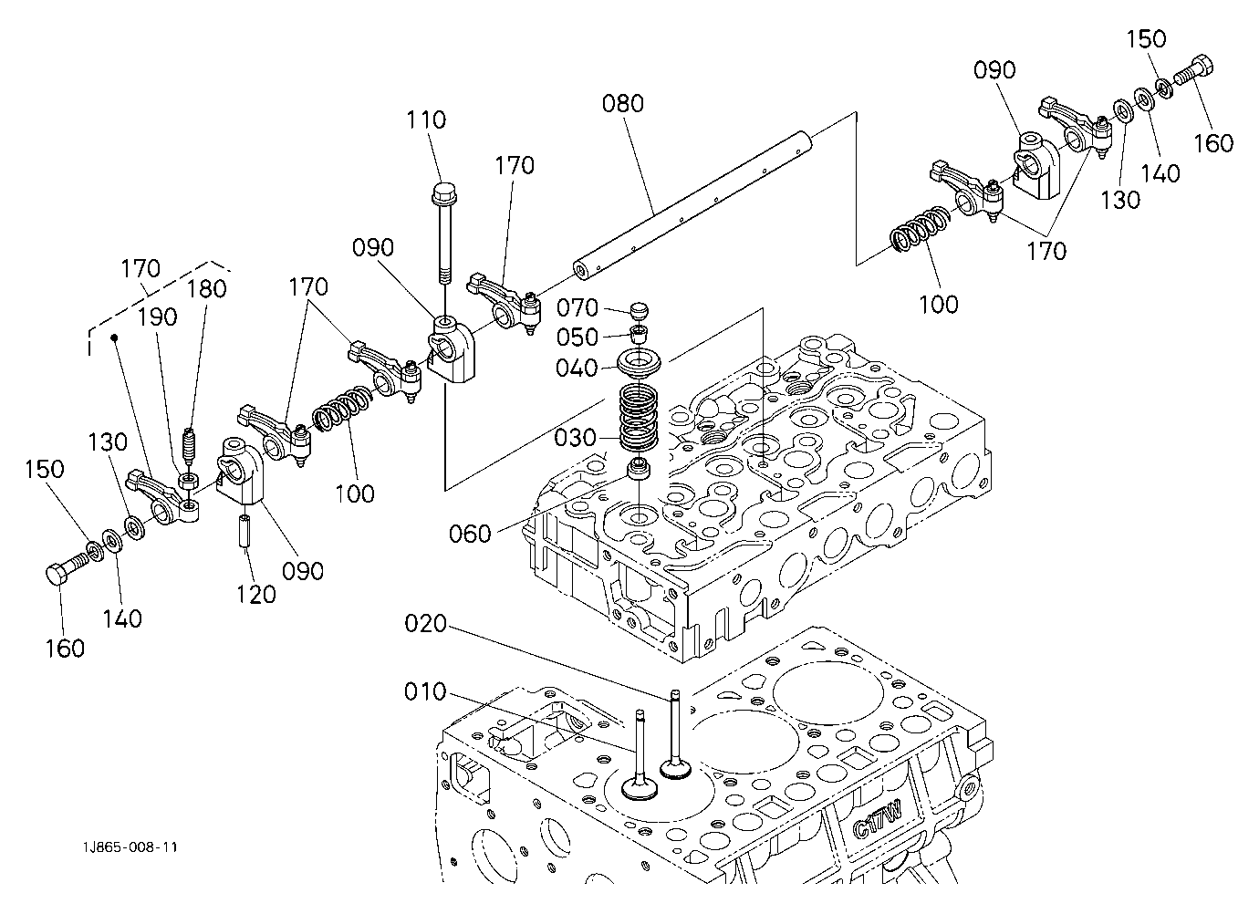 Valve And Rocker Arm