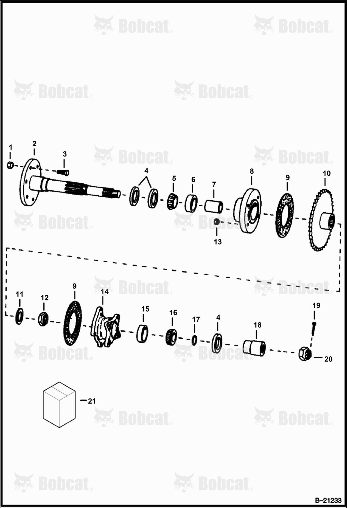 Front Brake Axle