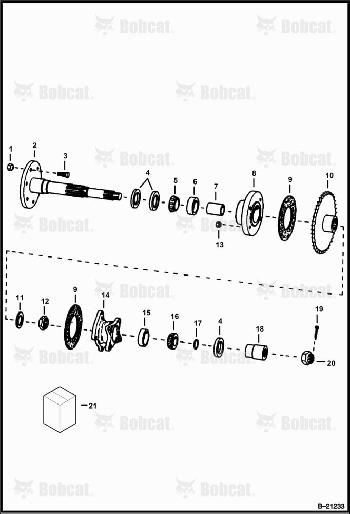 Front Brake Axle