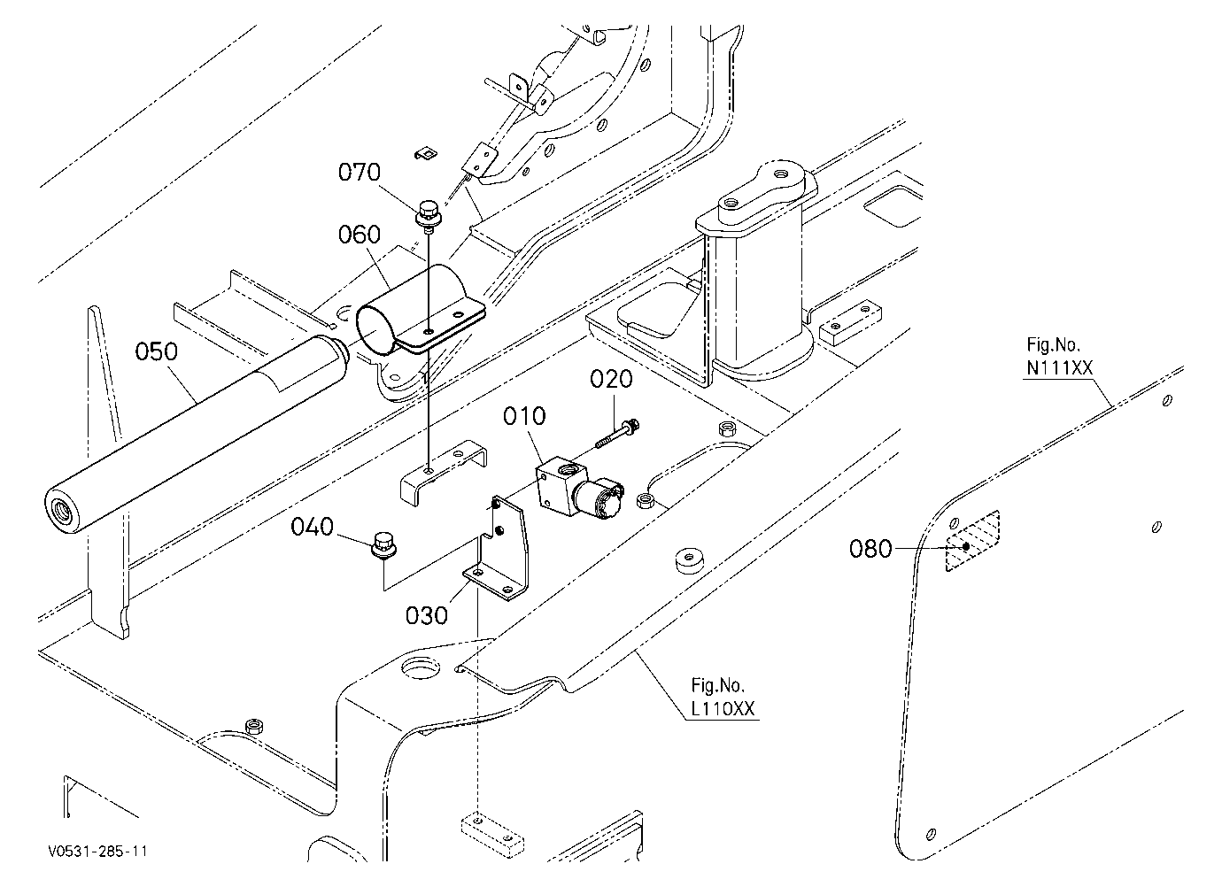 Ride Control Kit (Accumulator) [Component Parts] (