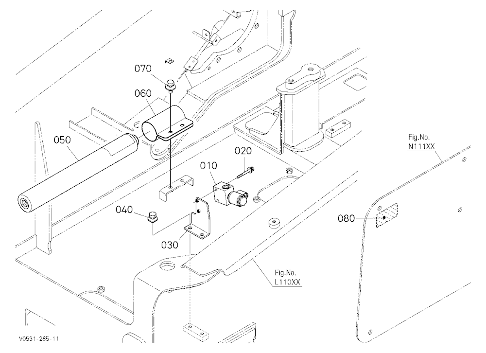 Ride Control Kit (Accumulator) (W/G No.S6978) [Opt