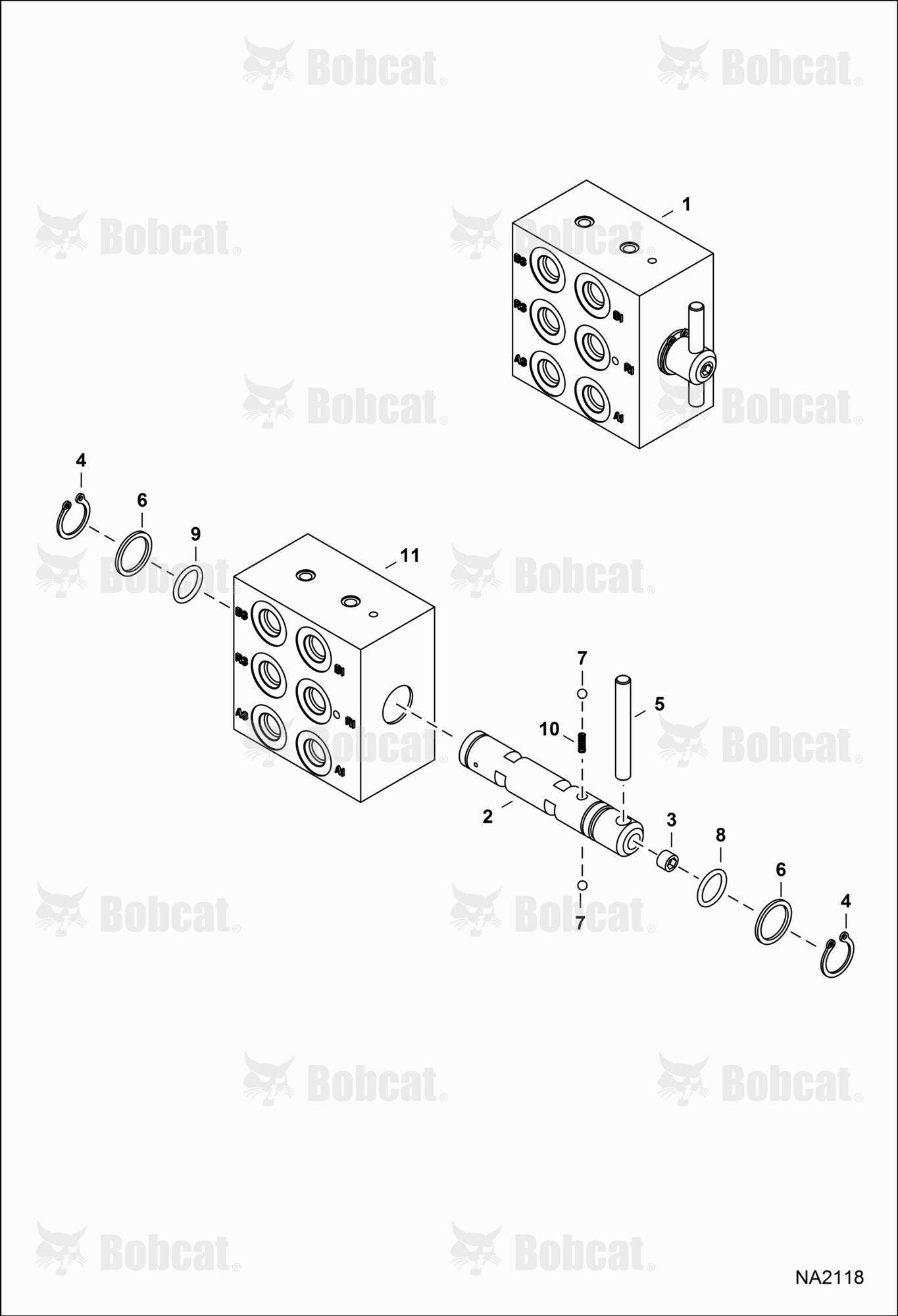 Selector Valve ASSY (JPS) (ISO/STD)
