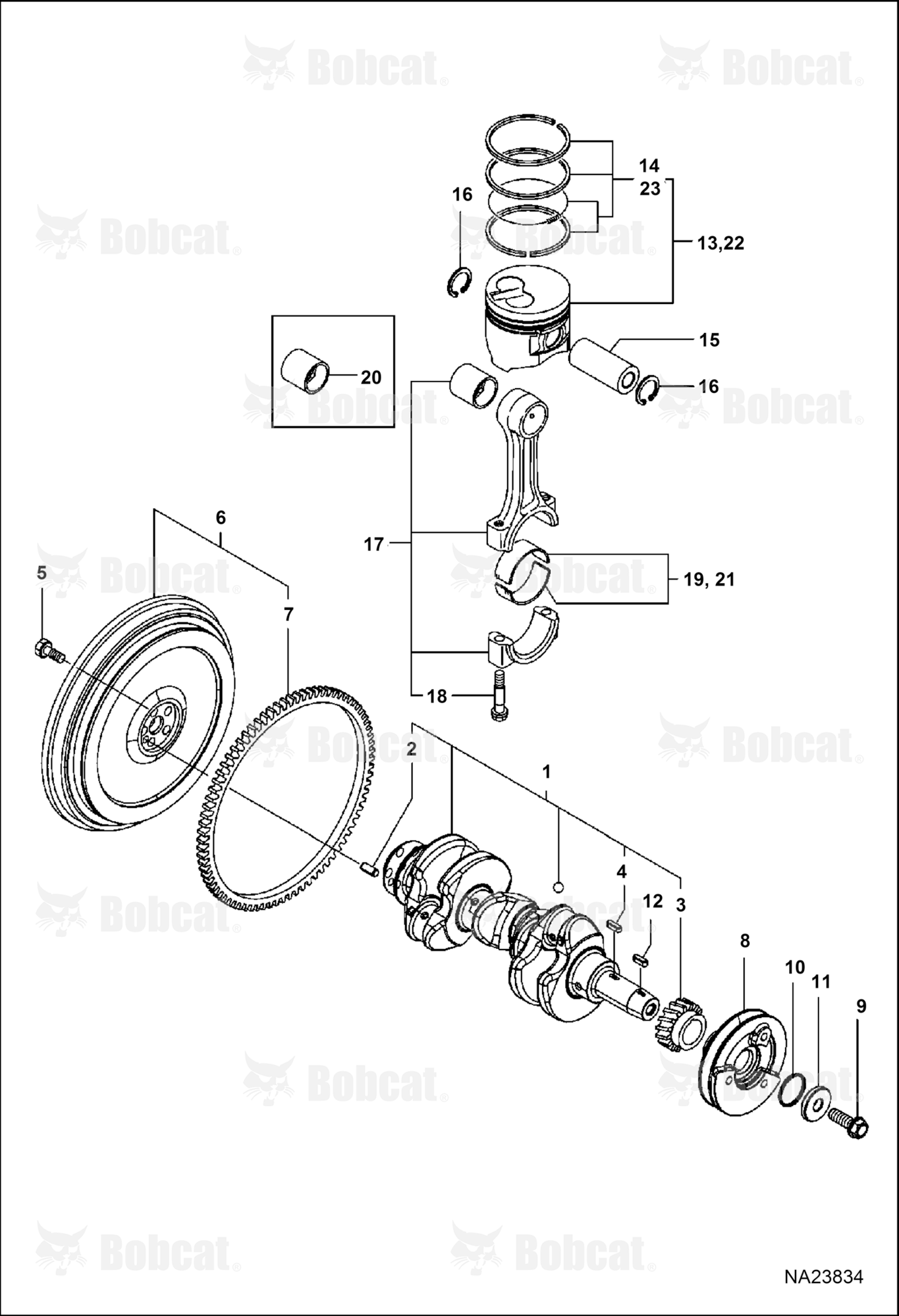 Piston & Crankshaft