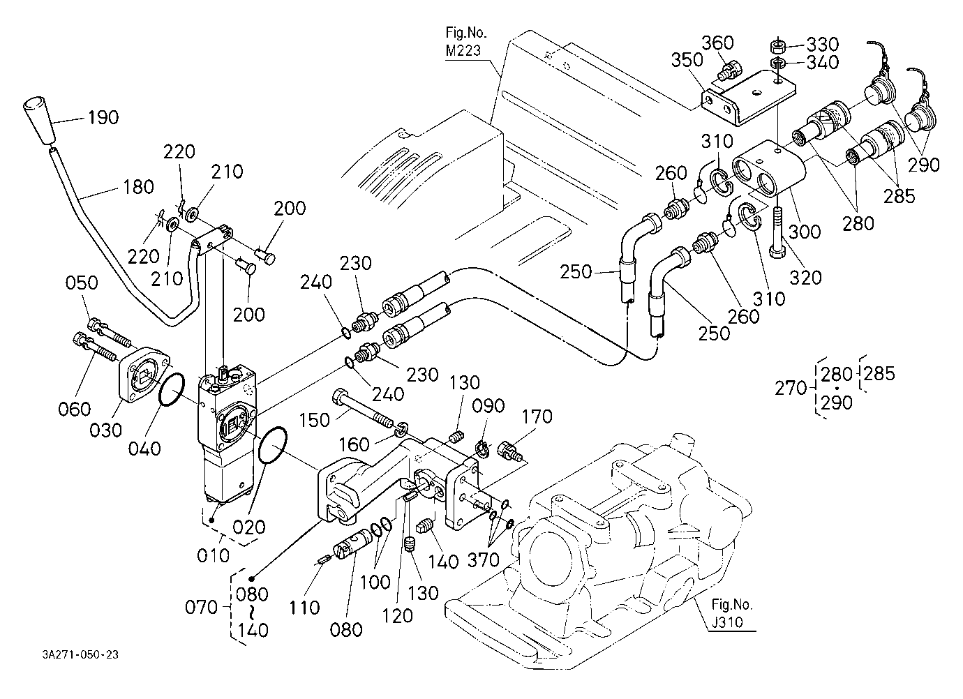 Auxiliary Control Valve Kit (Scd) (1St) [Option]