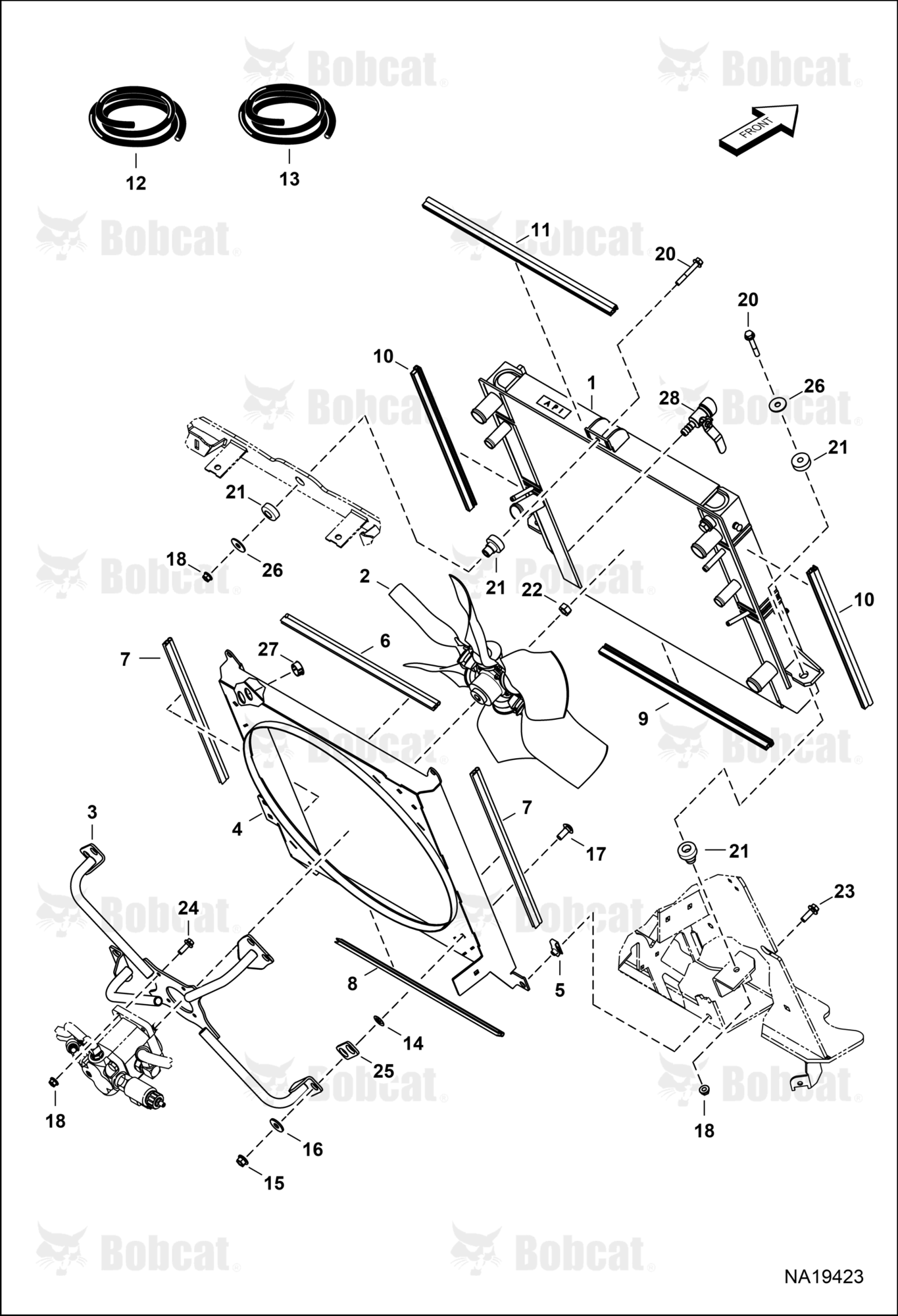Cooling System (Cooler Mounting)