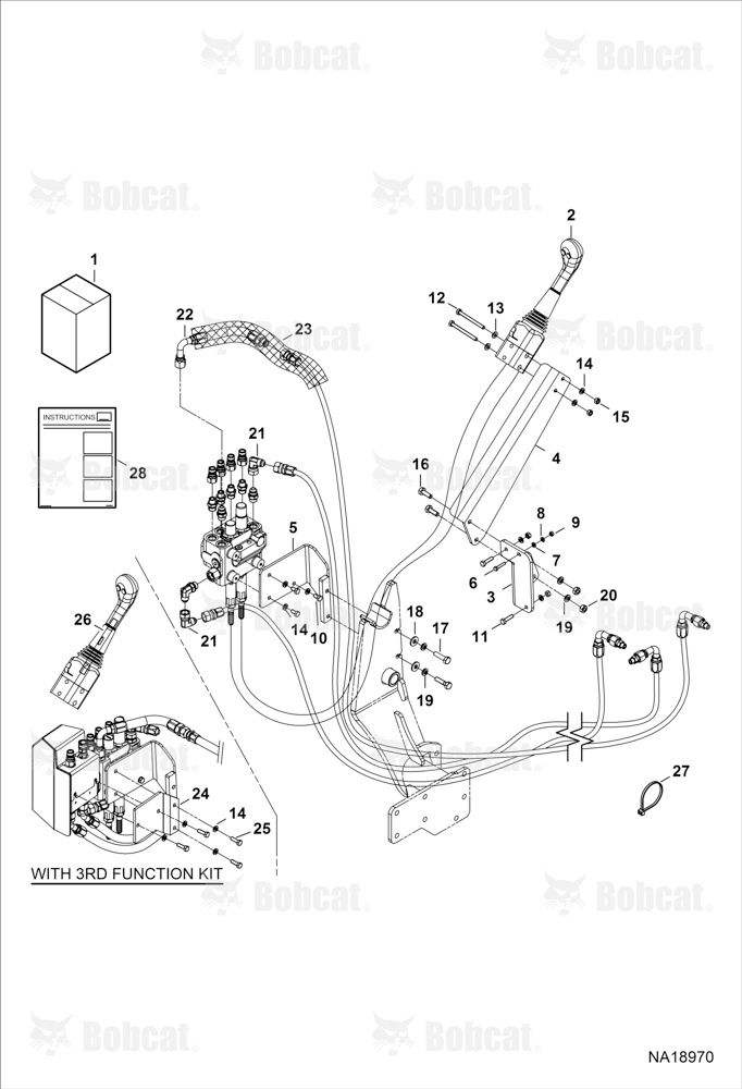 Joystick Extension Kit (Cab)