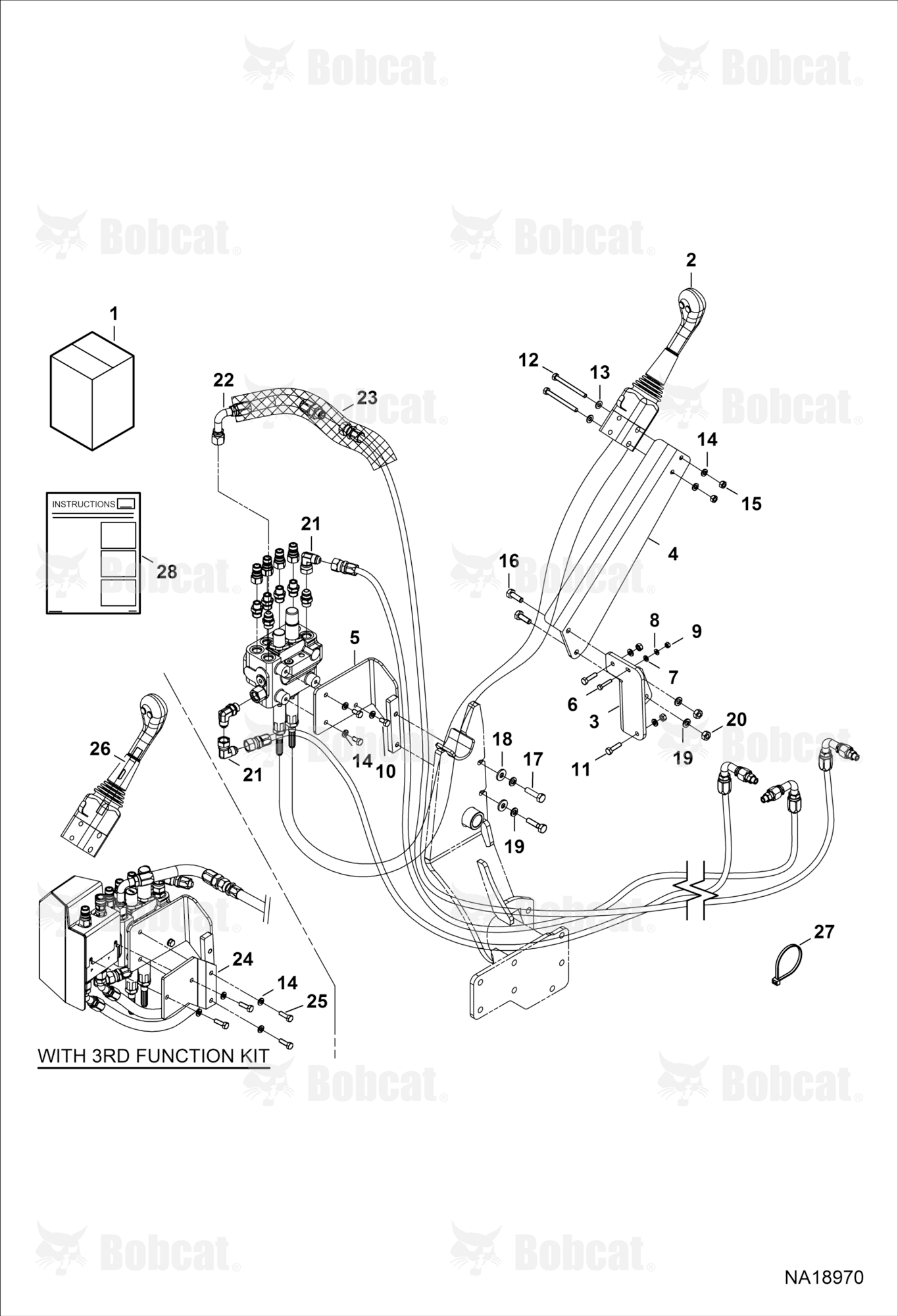 Joystick Extension Kit (Cab)