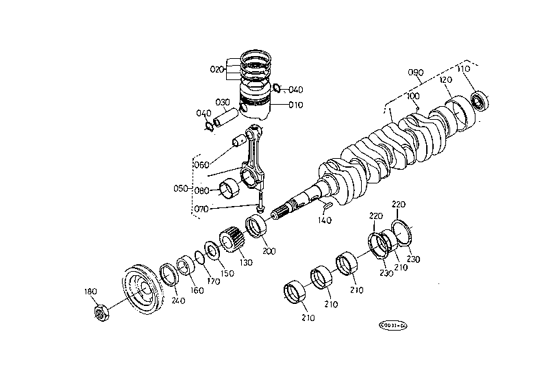 Piston And Crankshaft
