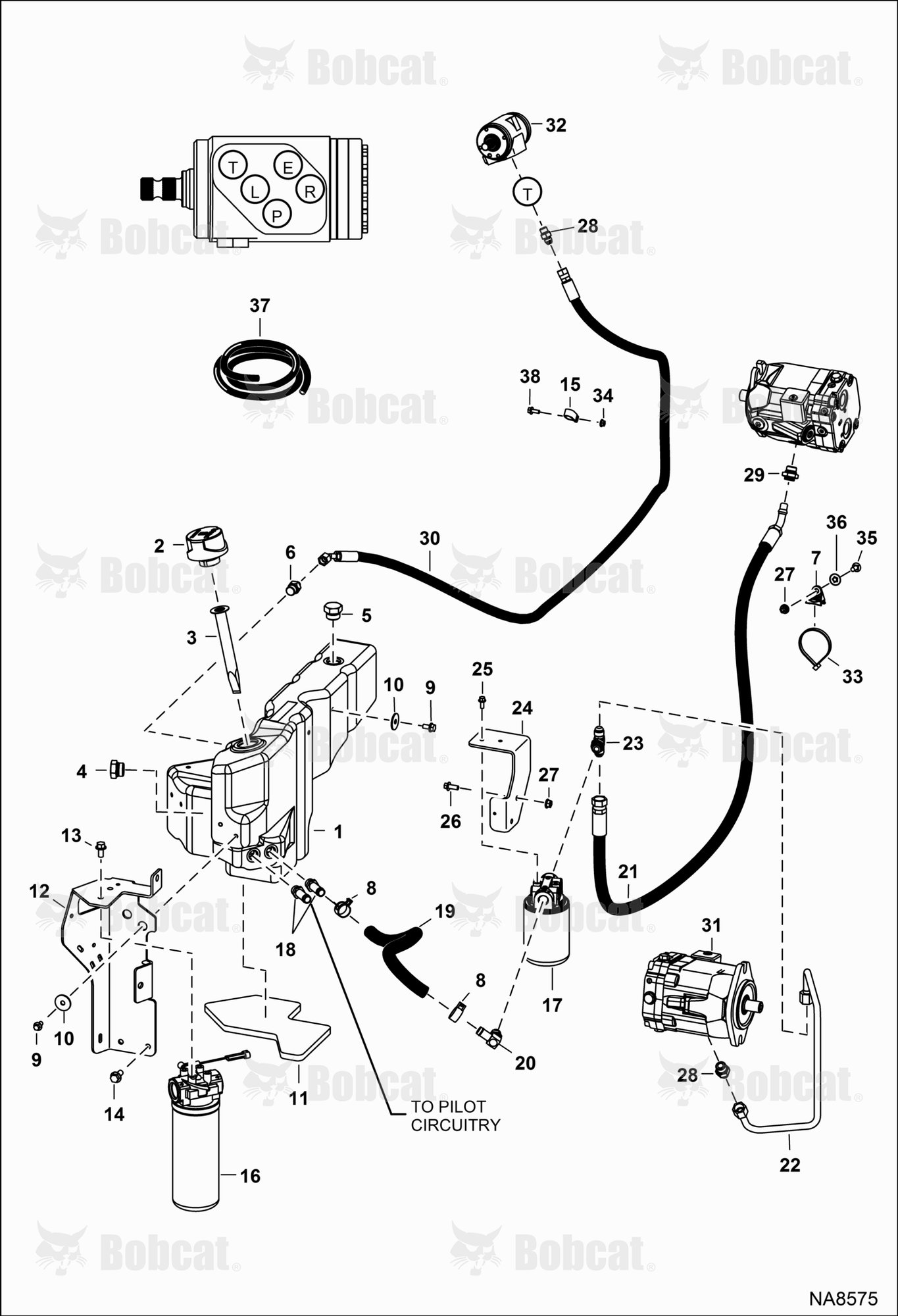 Hydraulic Circuitry (Tank)