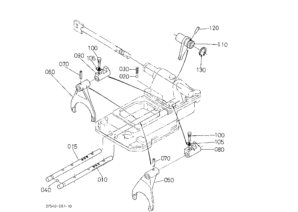 Main Gear Shift Fork