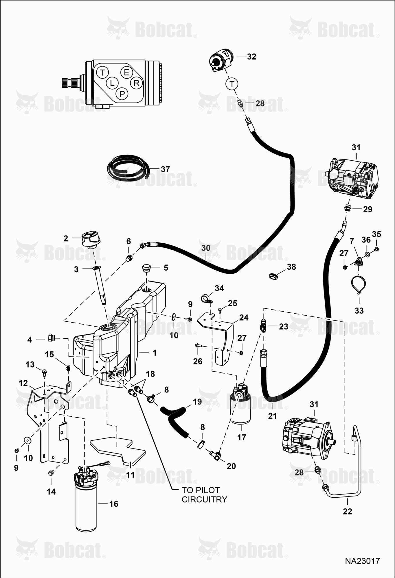 Hydraulic Circuitry (Tank)