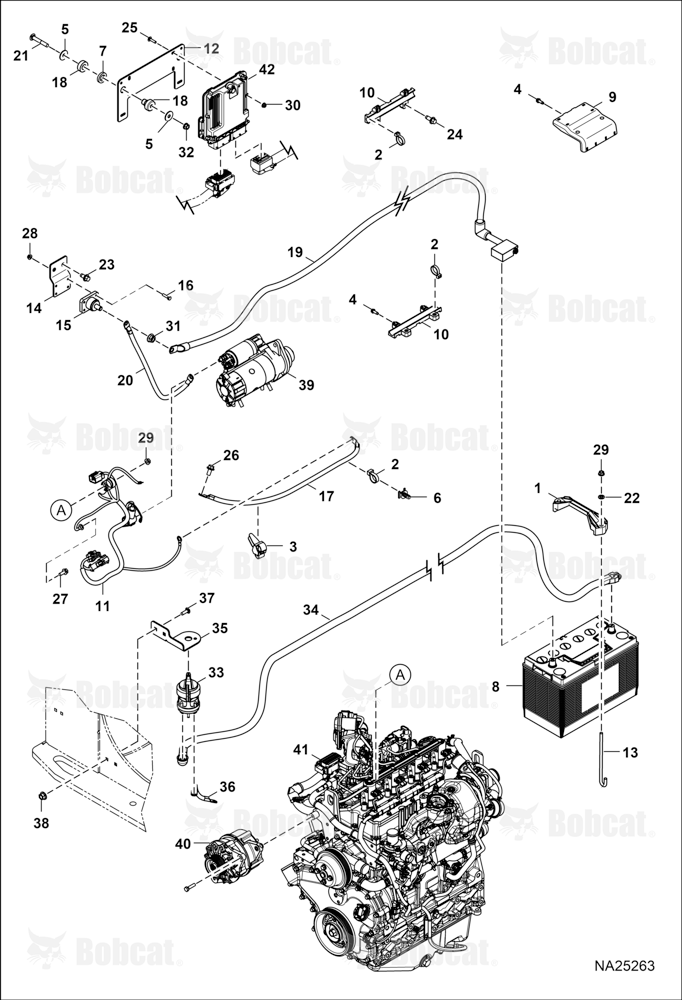 Engine Electrical Circuitry (Battery, ALT & Starter)