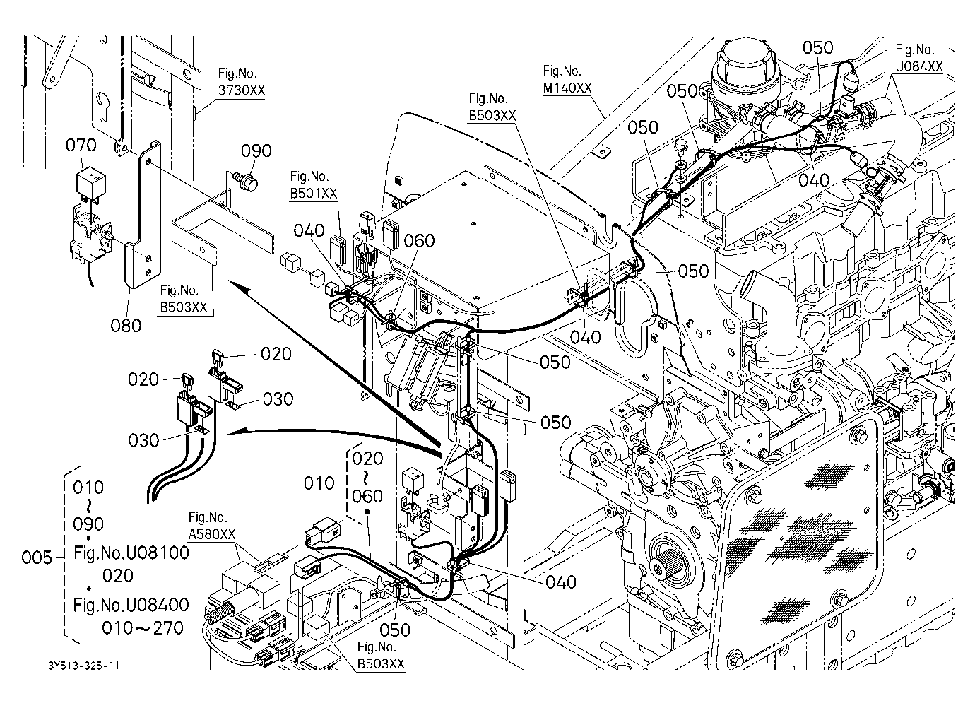 Heater Kit (Electrical Wiring) [Option]
