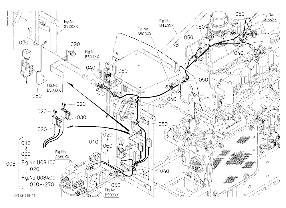 Heater Kit (Electrical Wiring) [Option]