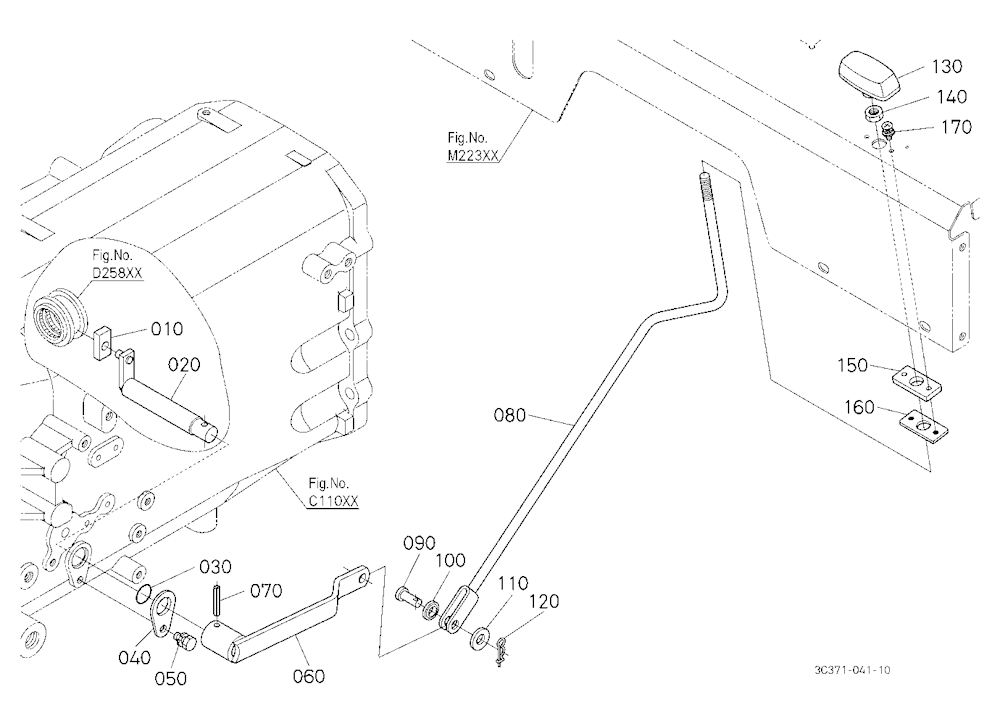 Front Wheel Drive Lever
