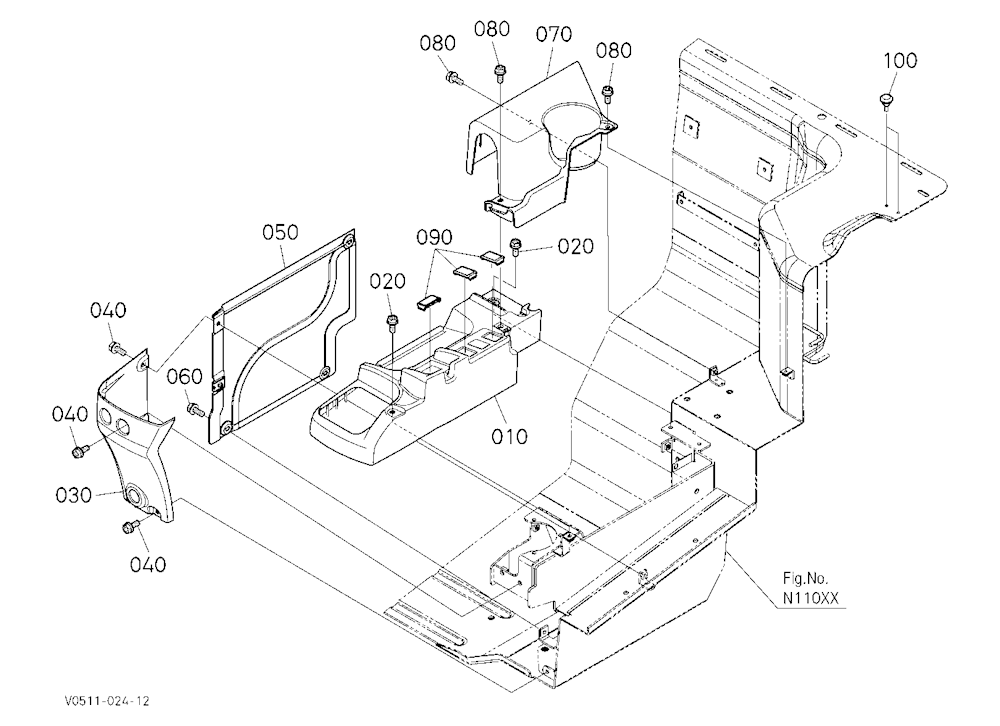 Cover (Lh) (Manual)