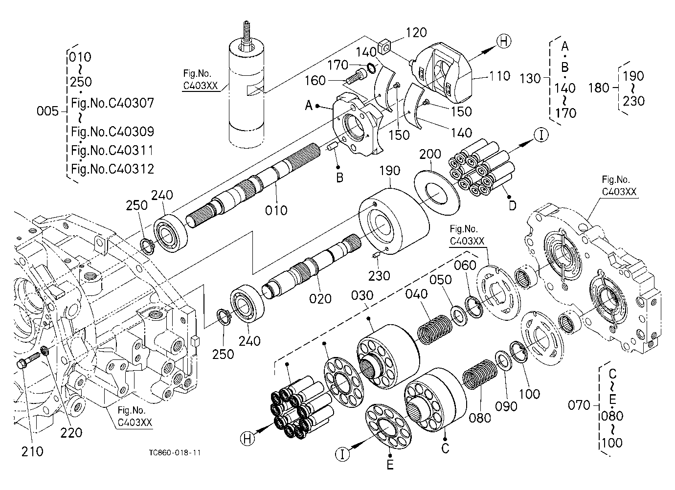 Hst (Cylinder Block) [Component Parts]