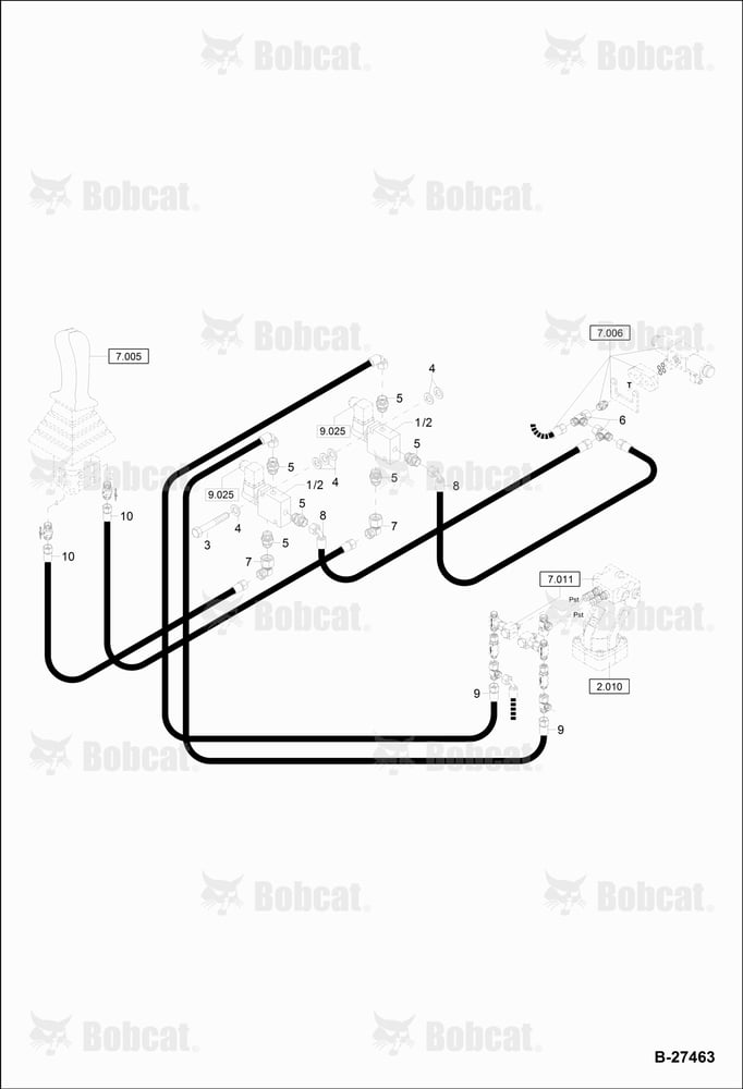 Hydraulic Installation - Slew Limitation