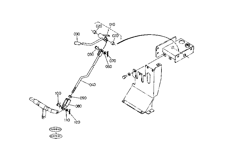 Front Wheel Drive Lever