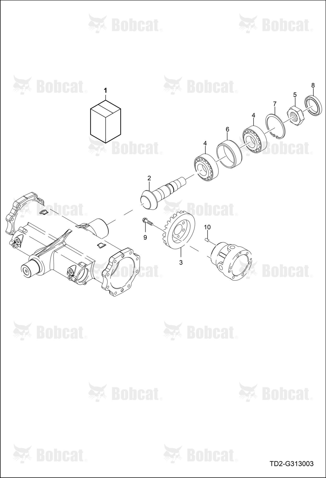 Bevel Pinion Shaft Group