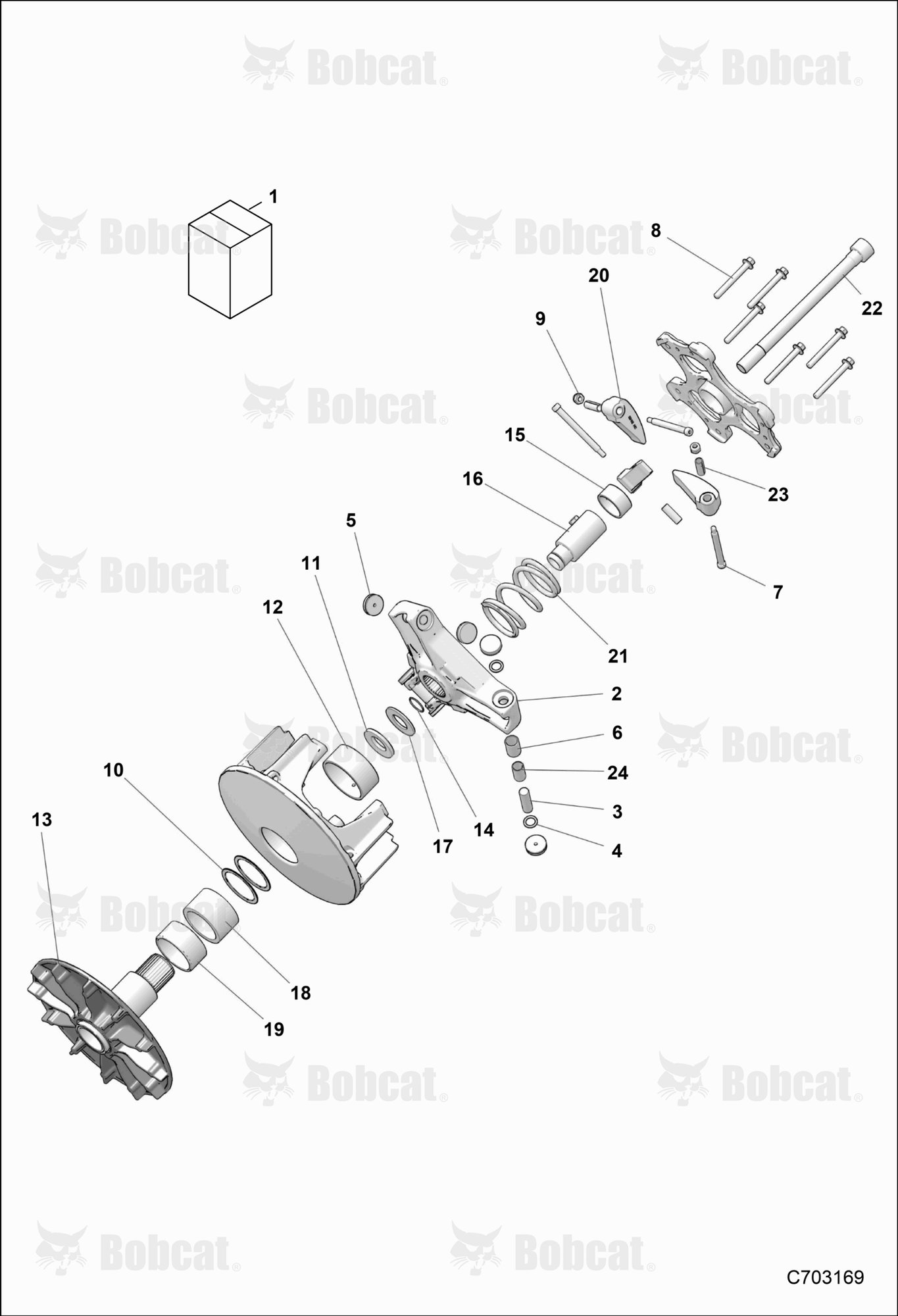 Drive TRAIN, CLUTCH, Primary