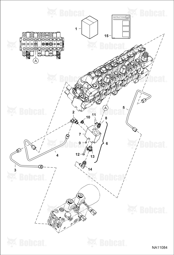 Hydraulic Auxiliary Pressure Relief Kit (Second)