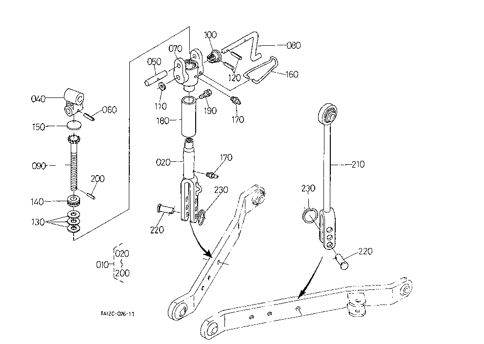 3-Point Linkage 2(Lift Rod)