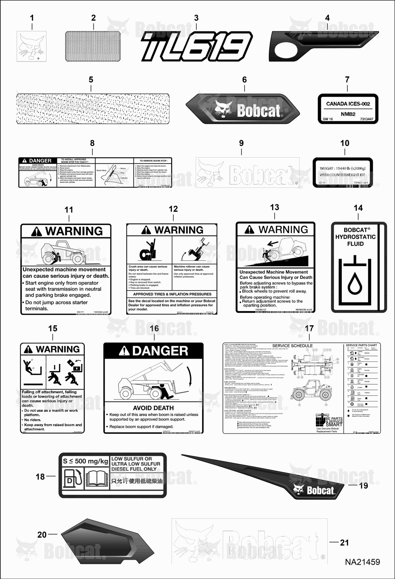 Decals (Outside)