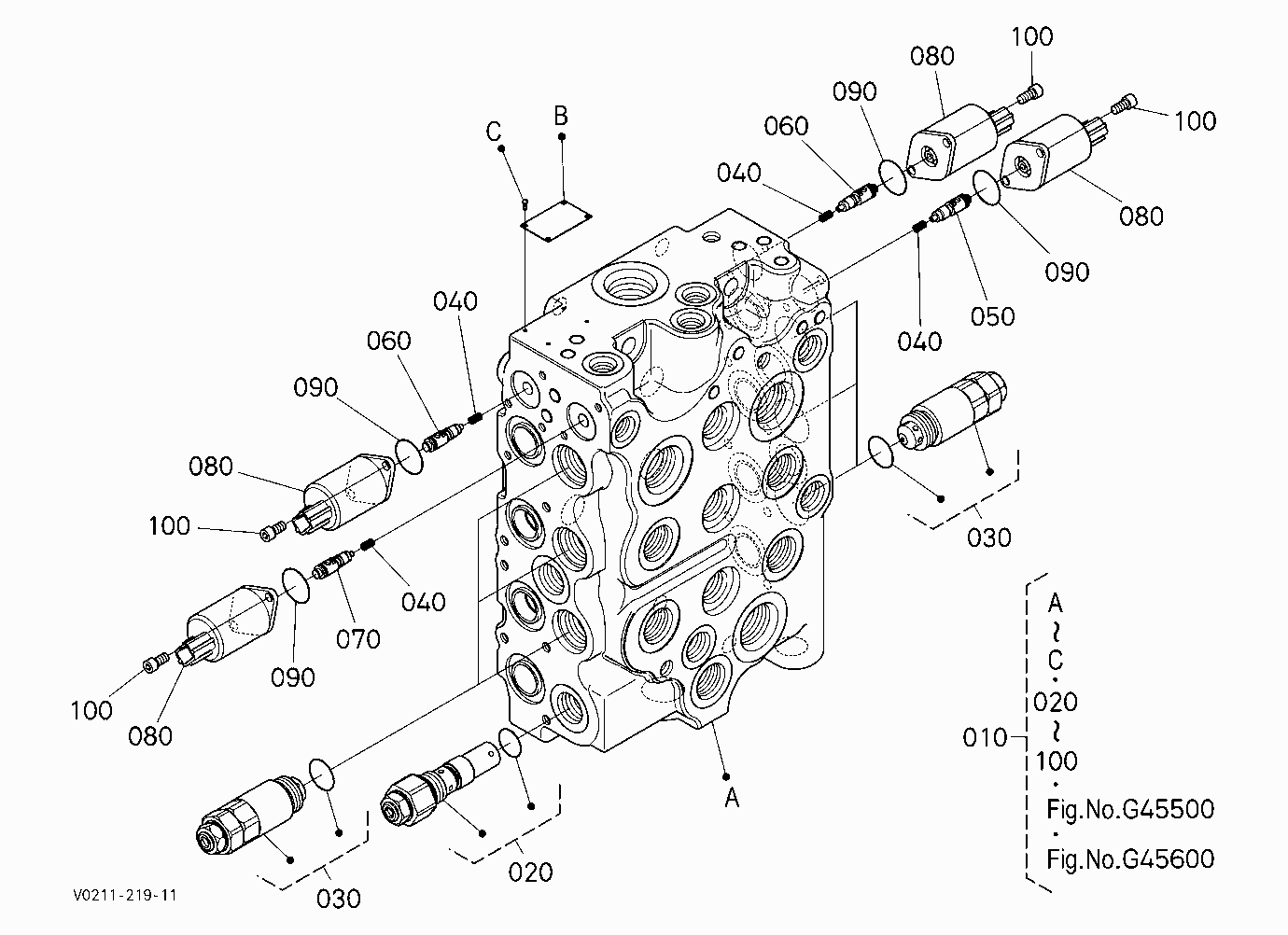 CONTROL VALVE (HOUSING) [COMPONENT PARTS]