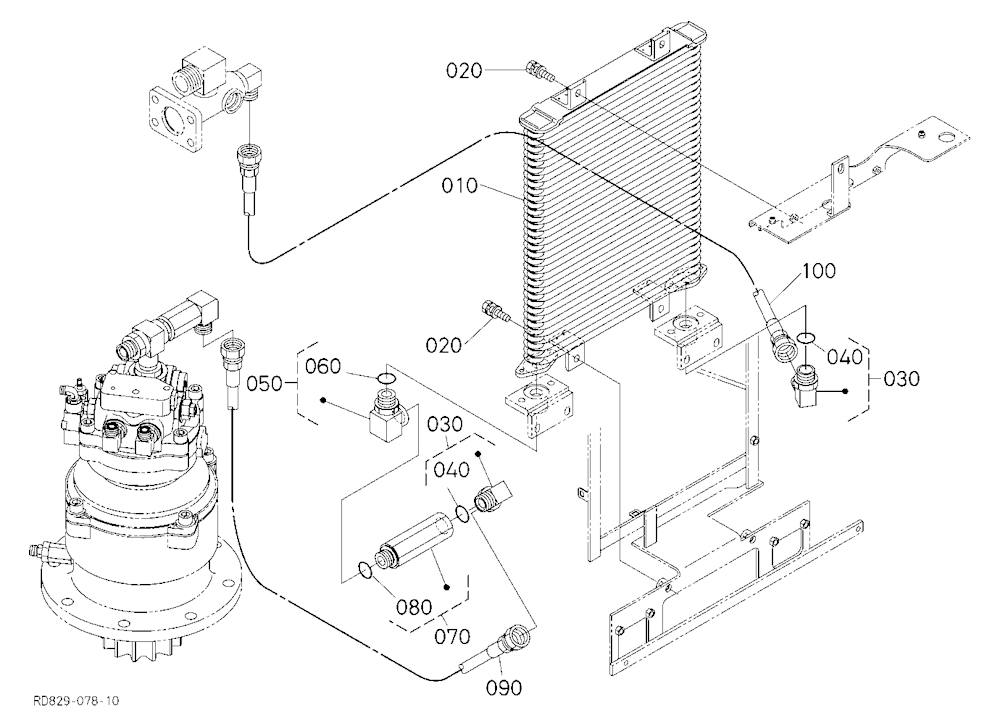 Oil Piping (Oil Cooler)