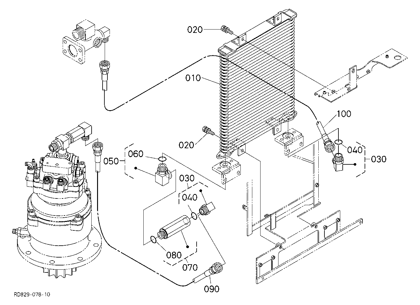 Oil Piping (Oil Cooler)