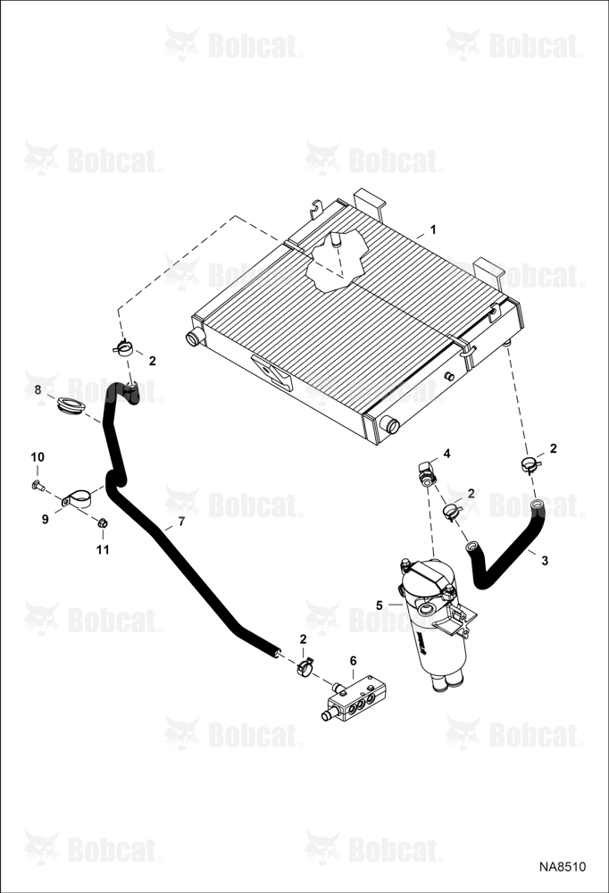Hydrostatic Circuitry (Cooler)