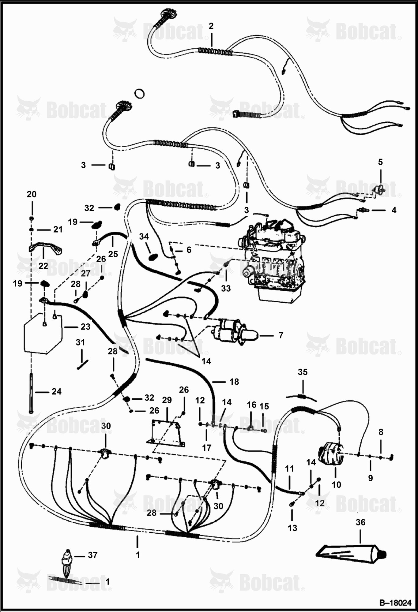 Engine Electrical Circuitry