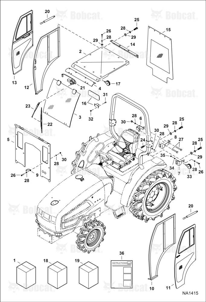 CAB Kit (W/Single Rear Window)