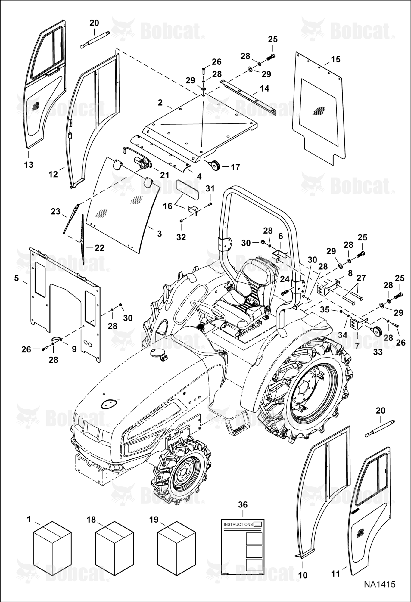CAB Kit (W/Single Rear Window)