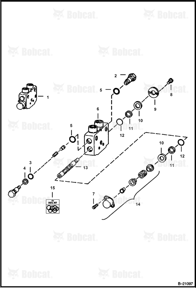 Tilt & Auxiliary Section (Gresen V-20)