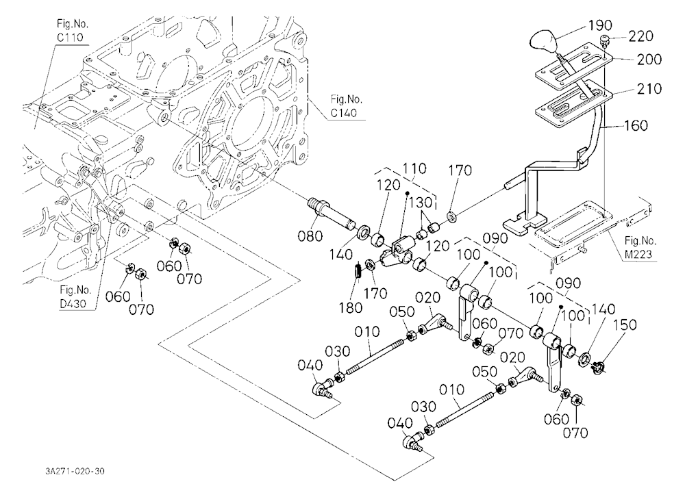 Range Gear Shift Lever