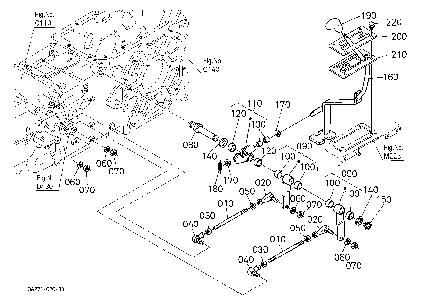 Range Gear Shift Lever