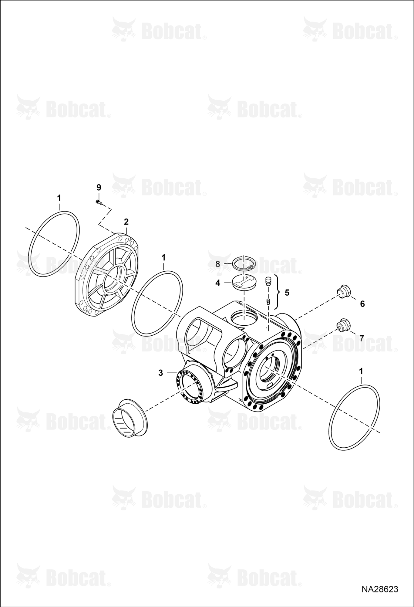 Front Axle (Central Housing)
