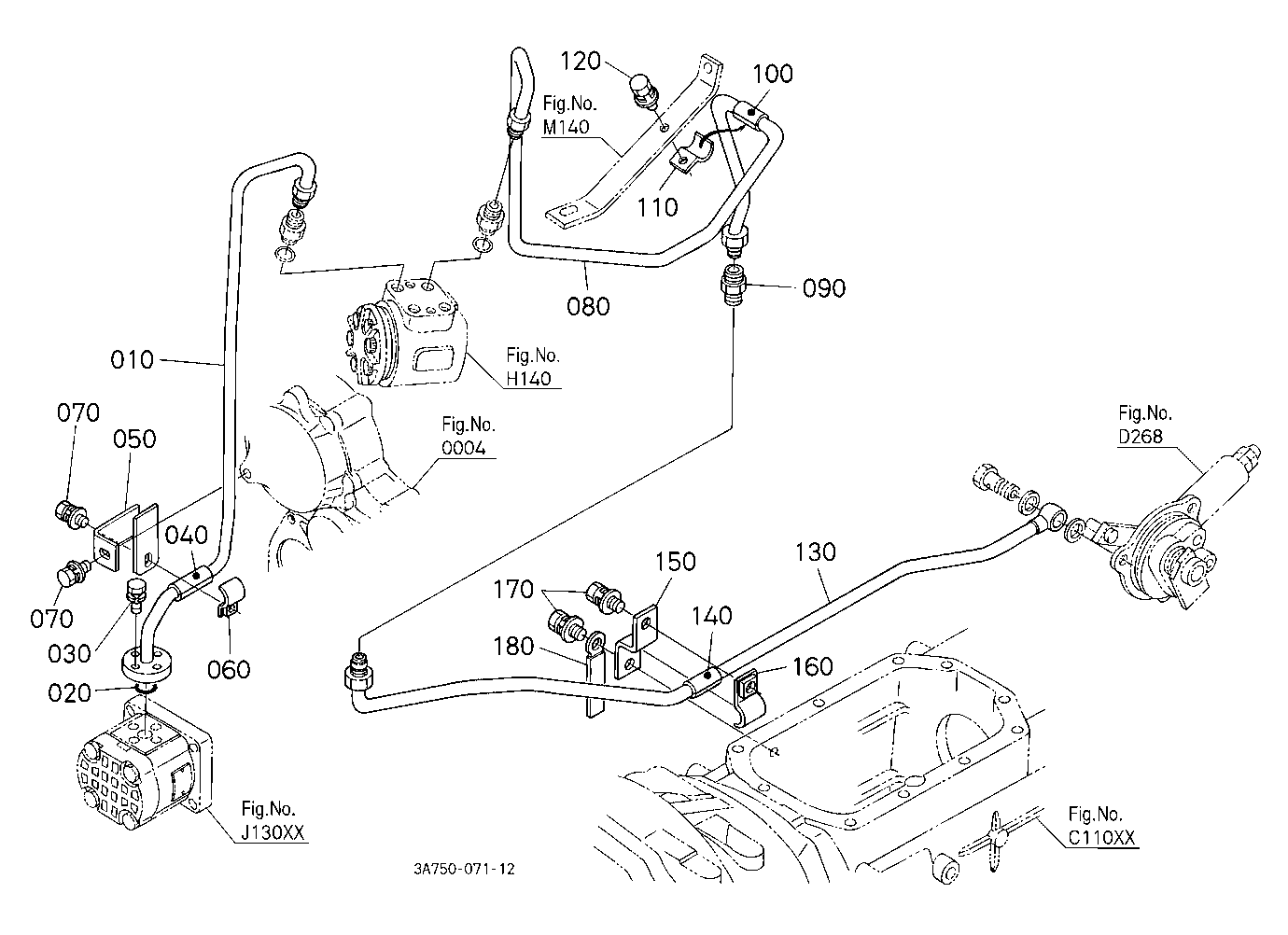 Hydraulic Oil Line (Steering/Pto) [Ca]